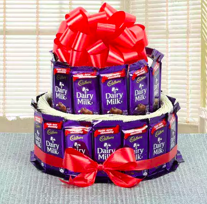 2 Tier dairy milk